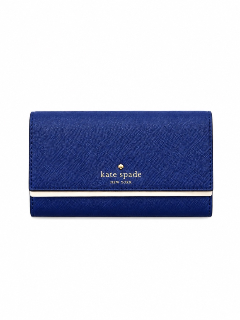 Kate Spade Mikas Pond Phoenix Sapphire Blue Travel Wallet WLRU2237
